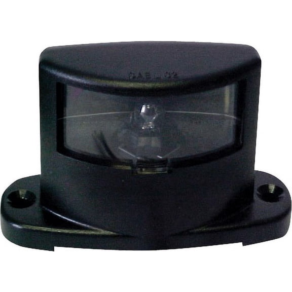 Opronics - LP81BB - License Light Coated Black Plastic Hous