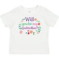 thumbnail image 3 of Inktastic Will You Be My Godmother Proposal Boys or Girls Baby T-Shirt, 3 of 5