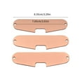 thumbnail image 3 of Pack of 3 Single Coil Guitar Pickups Baseplate Copper Construction for Clear Sound Captures and Easy Installation, 3 of 8