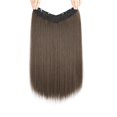 thumbnail image 1 of Perruque Extension de Cheveux Féminins Longs Cheveux Raides Invisible Sans Couture Perruque de Cheveux L8C4, 1 of 9