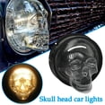 thumbnail image 2 of CAROOTU Skull Headlight Covers for Car Truck Auto Decorative Protective Head Lamp Cover Accessory, 2 of 6