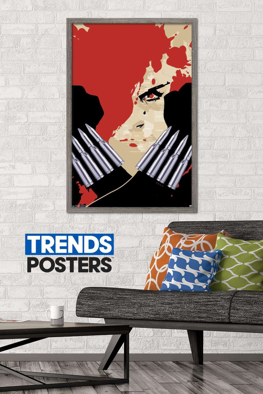 Marvel Comics - Black Widow - Black Widow #15 Wall Poster, 22.375" x 34", Framed