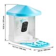 thumbnail image 2 of Smart Bird Feeder with Camera, 2K HD AI Identify 10,000+ Bird Species, Solar-Powered Bird Watching Camera with Auto Capture & Instant Notify, Wireless Outdoor Ideal Gift for Bird Lovers (Green), 2 of 9