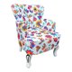 thumbnail image 3 of Sillon Vintage Individual Pajaritos Artesanal, 3 of 3