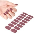 thumbnail image 1 of Parche de uñas de Gel semicurado francés blanco, pegatinas de uñas de Gel de cubierta completa, calcomanías adhesivas para lámpara UV, Parche de manicura, 16 puntas, #7, 1 of 7
