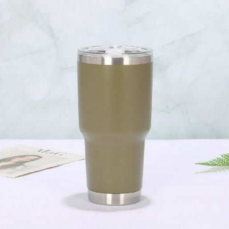 

Pudcoco 1000ML Stainless Steel Tumbler Vacuum Double Wall Insulation Travel Mug Cup Coffee