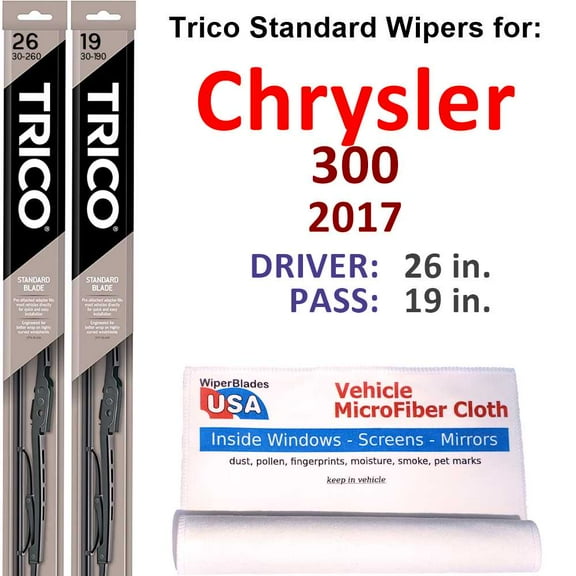 2017 Chrysler 300 Wiper Blades (Set of 2)