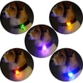 thumbnail image 5 of 5 uds. Collares impermeables para perros y gatos para perros pequeños y medianos, accesorios para equipos reflectantes de advertencia para caminar por la noche y acampar., 5 of 5