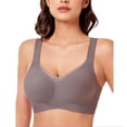 thumbnail image 2 of (2-Pack) Rinsvye Wireless Seamless Bra For Women Plus Size Blend Comfortable Underwire Bra Breathable Style Fit Everyday Use, 2 of 8