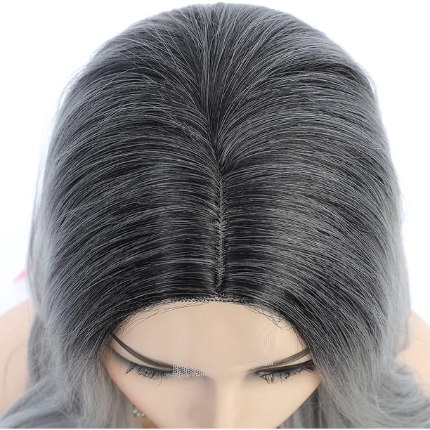 Pack De Peluca Gris Rizada Y Accesorios Góticos Para Mujer – Ideal Para Halloween, Cosplay Y Fiestas