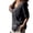 Black, variant on Helii Black Womens Tops Women's V Neck Half Sleeve Solid Casual Loose Fit Basic T-Shirt Top for Women