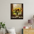 thumbnail image 4 of Paint by Numbers Kit for Adults, Sunlit Sunflowers Vase Window Light Paint by Numbers, Easy Paint by Numbers Kit for Adults Beginner, DIY Adult Paint by Number Kits on Canvas, 12x16in Home Decor, 4 of 7