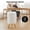 White, variant on Hands-Free Smart Garbage Bin, Motion Sensor Automatic Trash Can Featuring Built-In Trash Compactor, Versatile Waste Storage for Indoor Rooms and Outdoor Areas