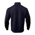 thumbnail image 4 of pstuiky manga larga de hombre, Suéter de hombre con botones, color liso, cuello alto, mangas largas y cuadrados pequeños tops de invierno para hombre s, 4 of 6