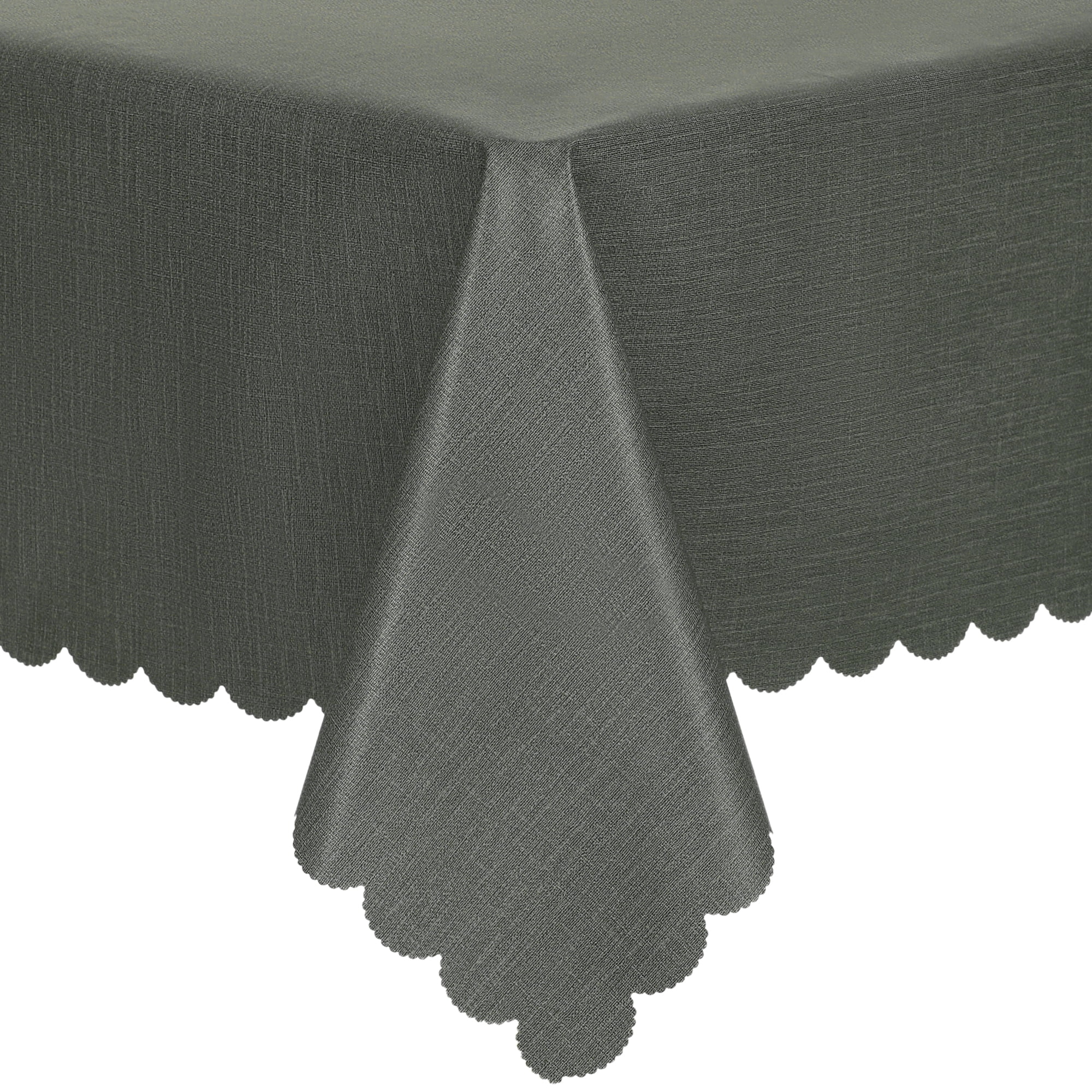 Unique Bargains 1 Pack Oil-Proof Water Resistance Table Cover Green 55" x 71"