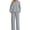 10 Rock Gray, variant on Cueply Lounge Sets for Women 2 Piece Outfits Sweatsuits Set Long Sleeve Wide Leg Pants with Pockets