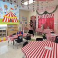 thumbnail image 4 of Fun Express Carnival Foil Door Curtain Decor (Over 7 feet Long) Circus Party Decorations for Events and Birthdays, 4 of 4