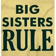 thumbnail image 2 of Big Sister Rule Older Sis Family Love Youth T Shirt Tee Girls Infant Toddler Brisco Brands 6M, 2 of 5