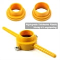 thumbnail image 4 of 6piezas Herramienta para Hacer Roscas PVC, Enhebrador Tubos, Juego Herramientas Plomería, Juego Troqueles Redondos para Tubos con 3 Troqueles 1/2 Pulgada, 3/4pulgadas y 1pulgada NPT, 4 of 7