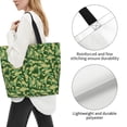 thumbnail image 3 of Fotbe Crayfish Army Bolsa Tote Estética de Lona con Estampado para Mujer - Bolsa Reutilizable de Hombro Casual para Vacaciones, Compras, Trabajo y Gimnasio, 3 of 8