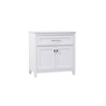 thumbnail image 2 of Elegant Kitchen and Bath 30 Inch Wide Bathroom Storage Freestanding Cabinet In White, 2 of 10