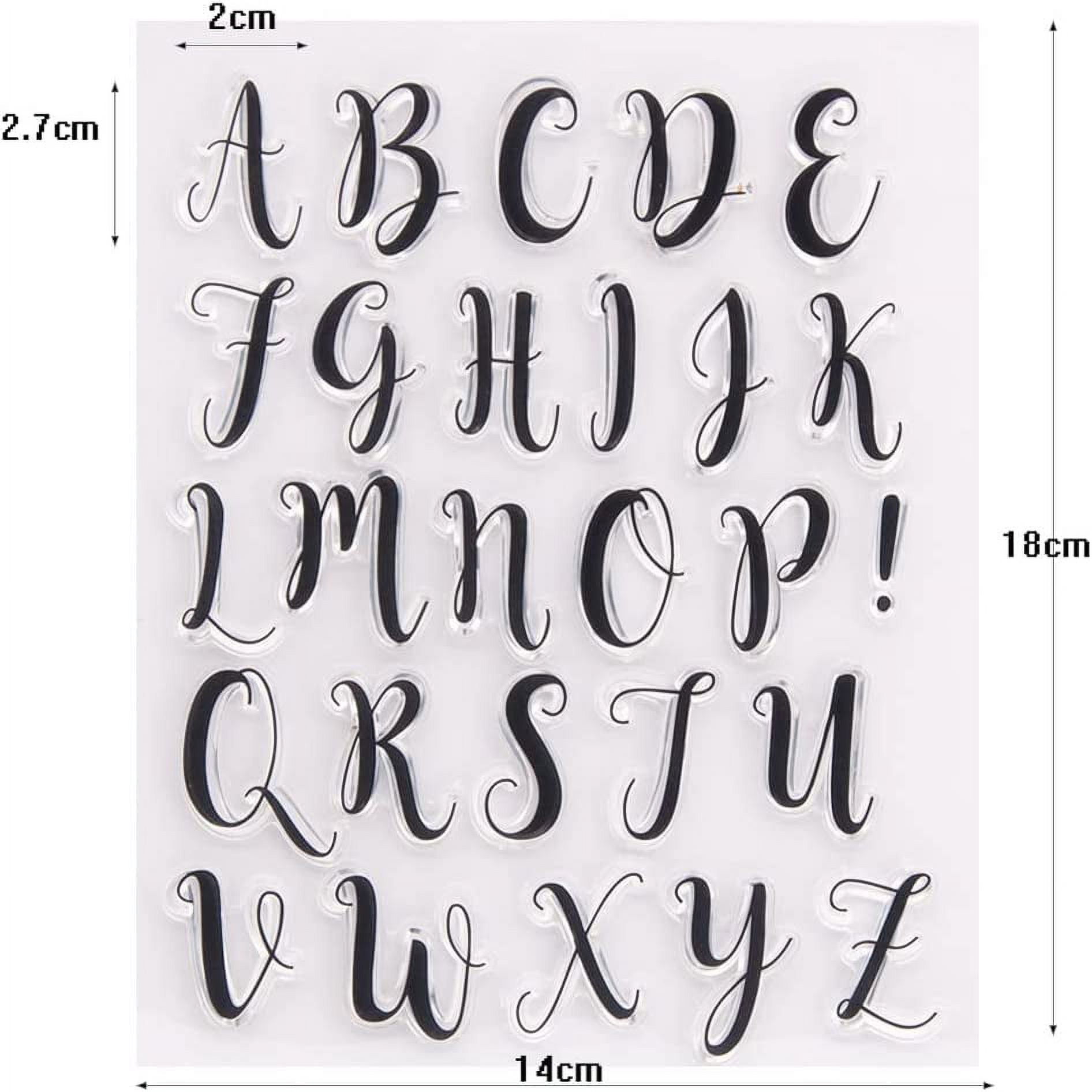 nigikala word Transparent Silicone Stamps Seal for DIY