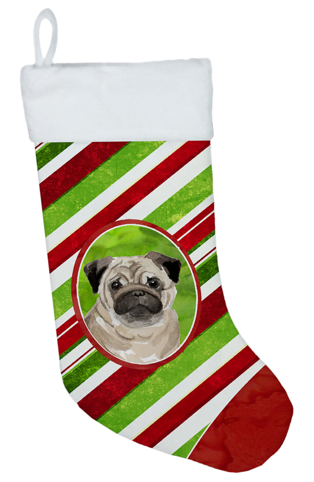 Pug Christmas Stocking 