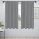 thumbnail image 1 of Cortinas opacas fáciles de usar para dormitorio, 2 paneles, 132 x 160 cm, 1 of 7