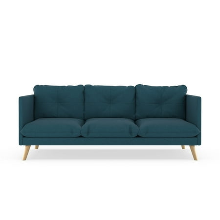 Keegan Sofa Cross Weave Yale Blue