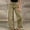 Coffee, variant on Olyvenn Women's Spliced Ruched Hem Denim Pants, High Waist Fashion Trendy Wide Leg Jeans, Casual Streetwear Trousers Black XL
