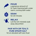 thumbnail image 4 of Dr Teal's Relax & Relief Foaming Bubble Bath with Pure Epsom Salt, Eucalyptus & Spearmint, 34 fl.oz., 4 of 9