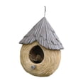 thumbnail image 3 of Xihbxyly Casita para Pájaros de Exterior, Encantadora Decoración de Nido de Resina, Exquisito Diseño Pintado, Duradera y Resistente a La Intemperie, Ideal para Decorar El Balcón o El Jardín, Regalo p, 3 of 7
