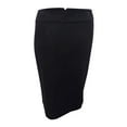 thumbnail image 2 of Nine West Women's Belted-Detail Pencil Skirt (16, Black), 2 of 2