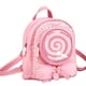 thumbnail image 2 of Mochila pequeña con luz LED para niña, morral de viaje de ocio con piruleta, bonita mochila de princesa a la moda, novedad Fivean unisex, 2 of 2