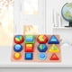 thumbnail image 4 of Tablero de rompecabezas a con forma de Montessori Clasificación 3D Aprendizaje Desarrollo educativo Juguete sensorial A Hugo tablero de partido de forma, 4 of 10