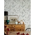 thumbnail image 3 of Chesapeake Imperial Garden Neutral Botanical Wallpaper, 3 of 8