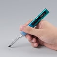 thumbnail image 3 of TFixol RGS65 Smart Portable Soldering Iron - 65W High Power, OLED Display, PID Temperature Control, Type-C, PD2.0/QC3.0, Auto Sleep, Gradient Blue Kit (Iron, Tip, Stand, Sponge, Solder Wire), 3 of 6