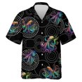 thumbnail image 3 of Camisas de verano para hombre 2024, novedad, con estampado 3D de tentáculos de pulpo, ropa con patrón creativo, camisetas de manga corta con solapa, 3 of 5