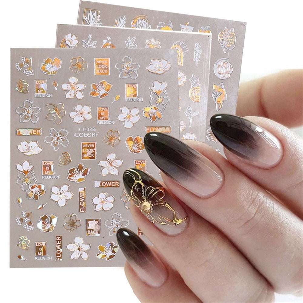Oval Winter Bird Nails at theYou.com