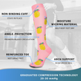 thumbnail image 5 of 7 Pairs Copper Compression Socks for Women & Men Circulation 15-20 mmhg - Better Blood Flow, Swelling, Best Support for Medical, Running, Nursing, 5 of 8