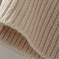 thumbnail image 7 of Arlun Women's Sweaters Crew Neck Pullover Cable Knit Sweater Solid Color Ribbed Casual Tops Warm Comfortable Classic Knitwear for Fall Winter Beige M, 7 of 7