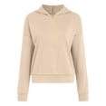thumbnail image 5 of Godom Hoodies for Women Casual Long Sleeve Half Zip Pullover Lightweight Sweatshirts Tops Fall Fashion Outfits 2025, 5 of 6
