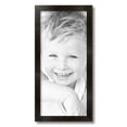 thumbnail image 2 of ArtToFrames 10" x 22" Wooden Finish Mahogany Picture Frame, 10x22 inch Brown Wood Poster Frame (WOM-4958), 2 of 7