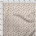 thumbnail image 3 of oneOone Viscose Jersey Mustard Yellow Fabric Ladybird Quilting Supplies Print Sewing Fabric By The Yard 60 Inch Wide, 3 of 4