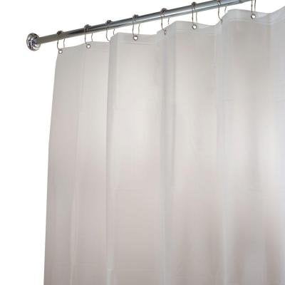 Orange And Gray Shower Curtain Elaine Karen 2 Pack Heavy Duty Mildew Free Vinyl Waterproof Showr Curtain Liner With Magnets ()