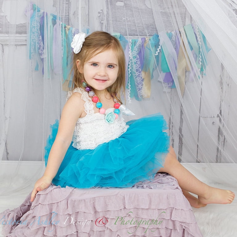 My Lello Big Girls 10-Layer Short Ballet Tulle Tutu Skirt for Toddlers and Kids, Emerald Green, Sizes 4T-10yr