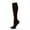 Coffee-colored, variant on LYMAYTER S-2XL Women & Men Compression Stockings for Circulation Support Nurses Running Hiking 1 pairs