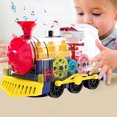thumbnail image 3 of Juego De Tren Eléctrico, Tren De Engranajes Eléctrico Transparente Con Luz Musical, Juguete Giratorio, Regalo De Cumpleaños Para Niños matsuzay BA001122-00, 3 of 6