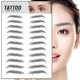 thumbnail image 1 of Pegatinas para tatuajes de cejas con efecto 4D, cejas postizas, maquillaje resistente al agua, 5 hojas, 1 of 5