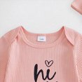 thumbnail image 4 of Gibobby Infant Baby Boy Girls Long Sleeve Side-Snap Bodysuit Onesies 3 6 9 12 18 Months Unisex Newborn Romper Sleepers Infant Onesie(3-6 Months,Red), 4 of 7